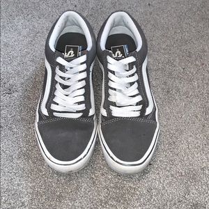 Grey Vans